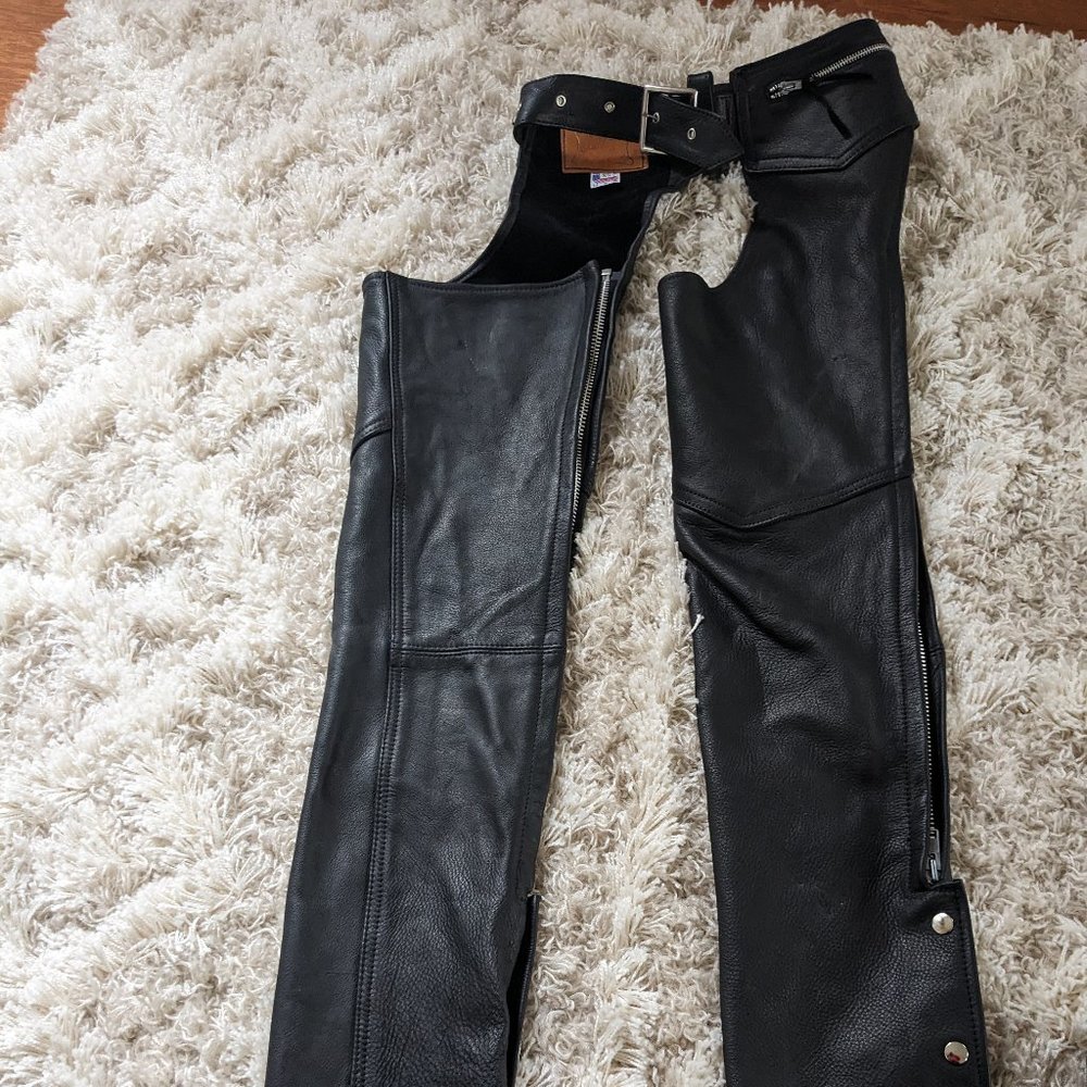 Women's Genuine Walter Dyer Leather Chaps
